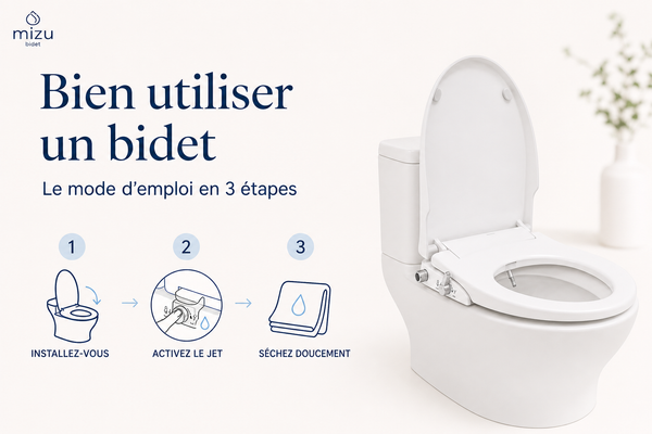 Comment utiliser un bidet correctement (le mode d'emploi simple)
