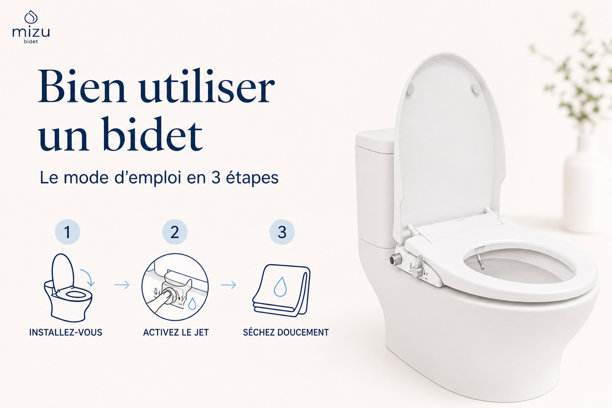 Comment utiliser un bidet correctement (le mode d'emploi simple)