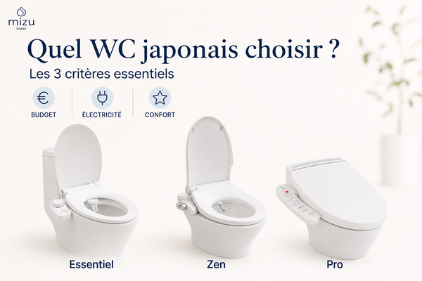 Quel WC japonais choisir ? Les critères qui comptent vraiment
