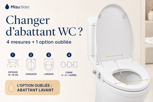 Abattant WC : quelles mesures prendre avant de le changer (et l'option qu'on oublie)