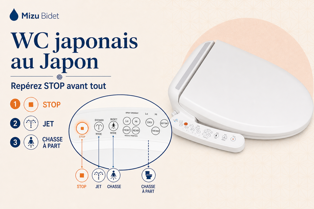 WC japonais au Japon : comment s'en servir sans appuyer sur le mauvais bouton